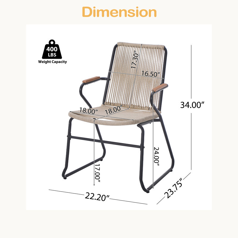 CHAISE, Marron clair