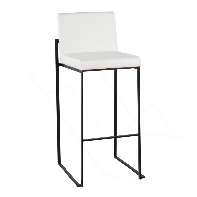 Tabouret de bar 30 po Fuji, Blanc
