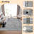 Machine  Washable Vintage Rug Non Slip Non Shedding Low Pile Rug Soft Floral Distressed Throw Floor Cover Foldable Indoor Carpet for Living Room Dining Room Bedroom Playroom Nursery-1265730137-1265730115
