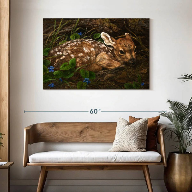 Bambi, 30" H x 45" W