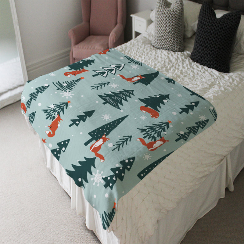 Plain Weave / Muslin Throw Blanket