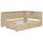 Full Size Wood Daybed with Twin Trundle & Storage Shelves, Antique White Milk Finish, Farmhouse Style, No Box Spring Needed