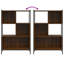 Lordsburg 109cm H x 72cm W Metal Bookcase-1173472004