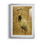 «Gold Crane at Dusk II», peinture sur toile encadrée-599877322-599877323