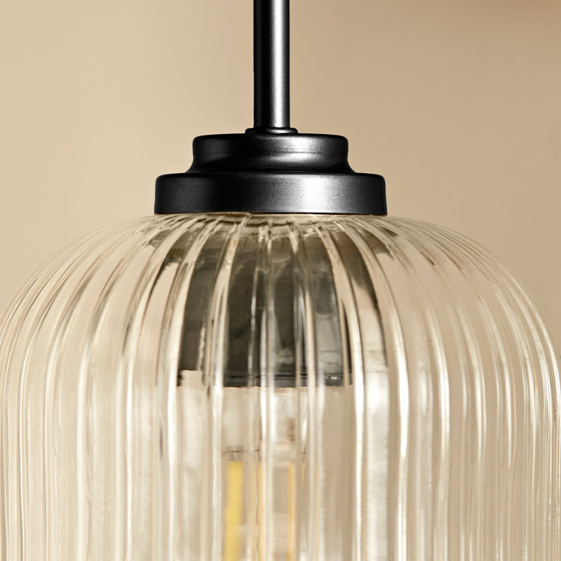 Showstead Plug in Wall Light Gold - Smoked Glass, Black, Clear Glass