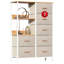 Metal 30cm W 7 - Drawer Chest of Drawers-1488491087
