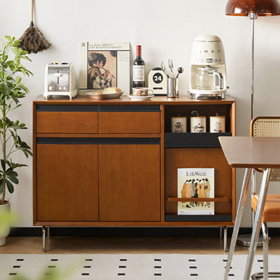 Simple Retro Elegant Multi-Functional Accent Cabinet