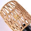 Allenbac Farmhouse Rattan Dimmable Armed Sconce