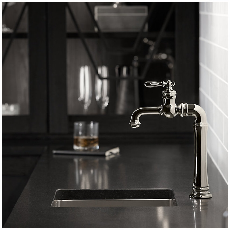 Artifacts® Gentleman's Bar Faucet with Accessories, Vibrant Brushed Bronze