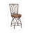 Sasun Swivel Upholstered Counter Stool with Metal Frame-43807943