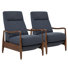 Fauteuil inclinable manuel inclinable Daventry Beckett (ensemble de 2)