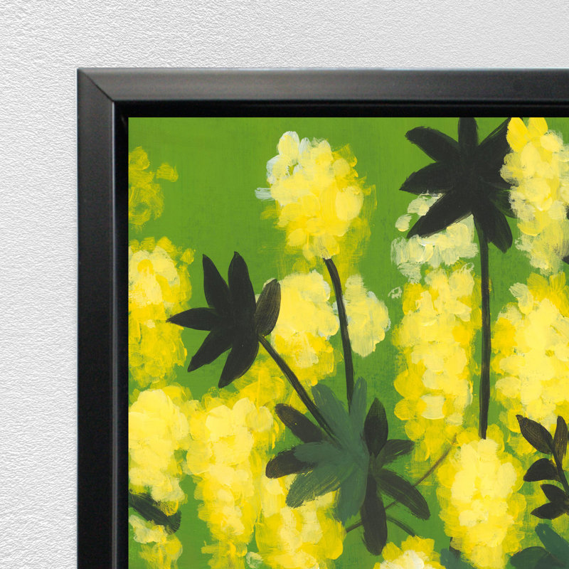 Green To Yellow Print by Helen Parker, 31.5" H x 45.5" W