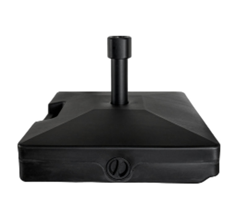 80lb Fillable Umbrella Base, Black