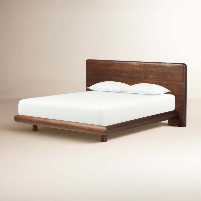 Weatley Bed-Rustic Brown Acacia, King