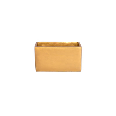 Cement Rectangle Flower Pot LG Coated Finish