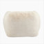 Fauteuil à billes d'intérieur de style fauteuil, beige