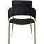 Chaise en velours Yara-75000001