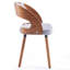 Chaise rembourrée avec structure en bois-439279405-468840567
