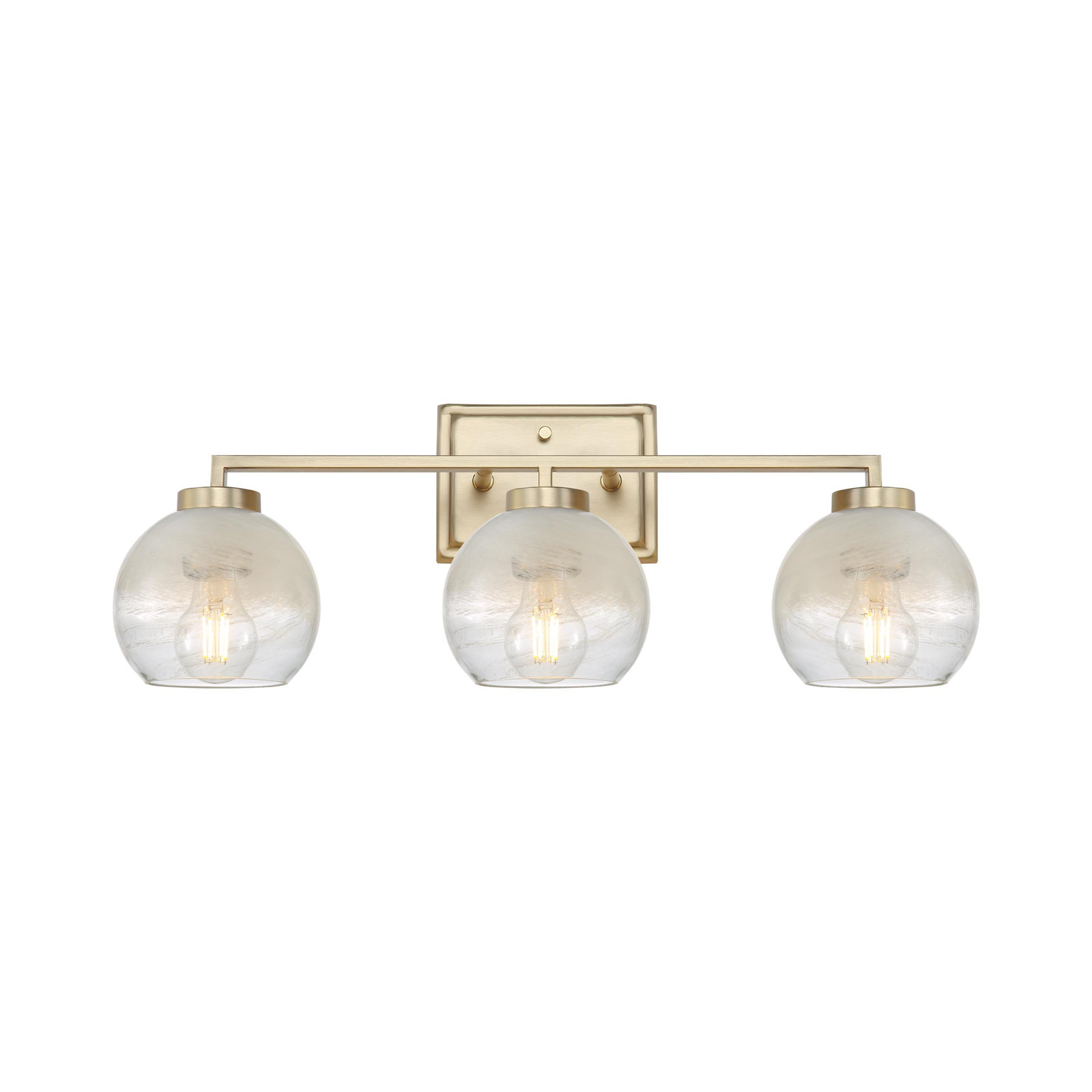 3-Light Vanity Light, Brushed Champagne Bronze