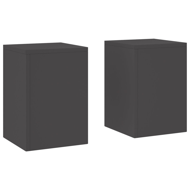 Plant Stand, 35cm H x 24cm W x 24cm D, Black