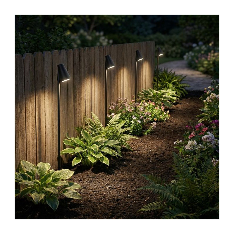 Matte Black Aluminium Pathway Light