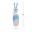Lapin de Pâques prismatique irisé 20 po - Alex