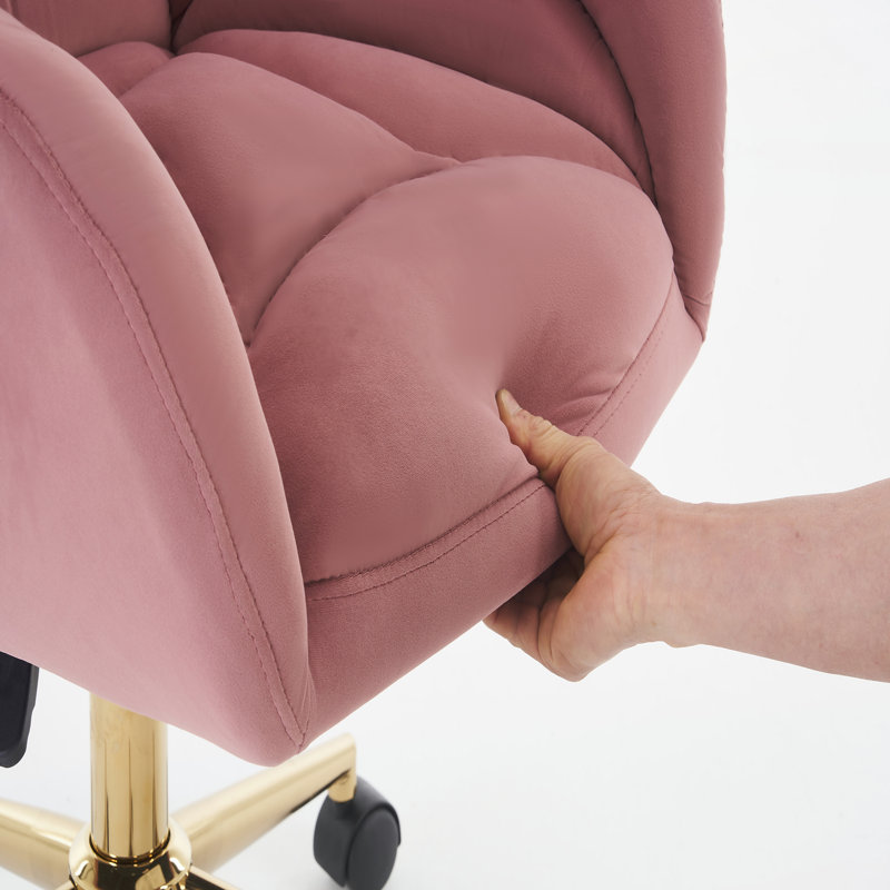 Fauteuils d'appoint, Velours rose