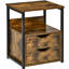 Table de bout avec 2 tiroirs HOMcom