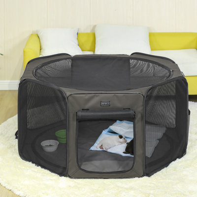 Collapsible Soft-Sided Crate with 1 Door