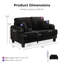 Ensemble de canapé en chenille 2 pièces Luka-694236774-674056718