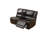 Khalil Faux Leather Reclining L-Shaped Sectional Symmetrical