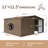 Spacious Storage Durable Metal Modern Outdoor Backyard Shed