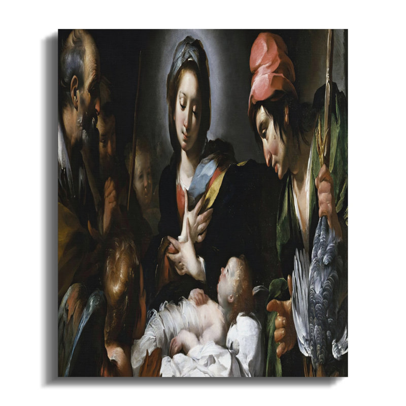 1 Piece Wrapped Canvas Wall Art Set, 20x24