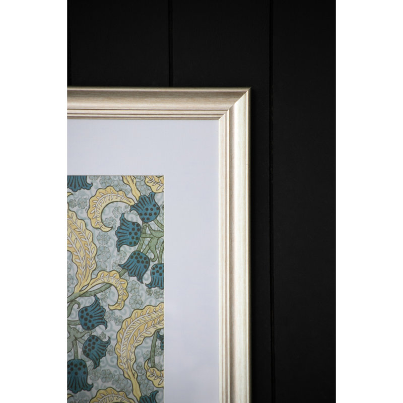 Multicolore 24 "x 32", art floral encadré doré pour chambre à coucher, décoration de salon