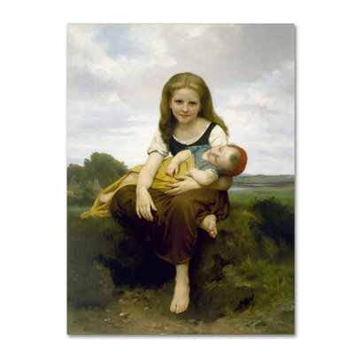 « the elder sœur », reproduction sur toile tendue