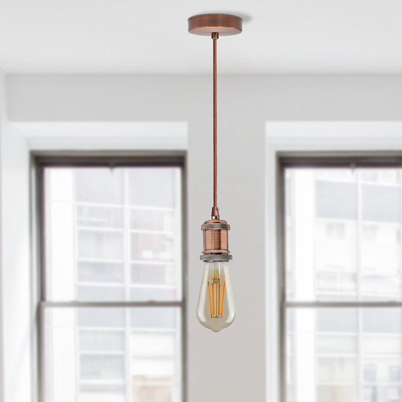 Simoni 1 - Light Simple Pendant, Copper/Brown