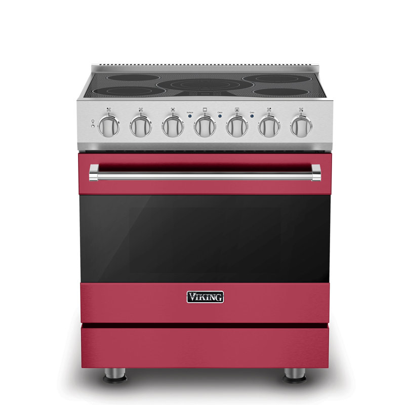 Viking30"W./24"D. Electric Self-Clean Range-5 Burners, Valentine