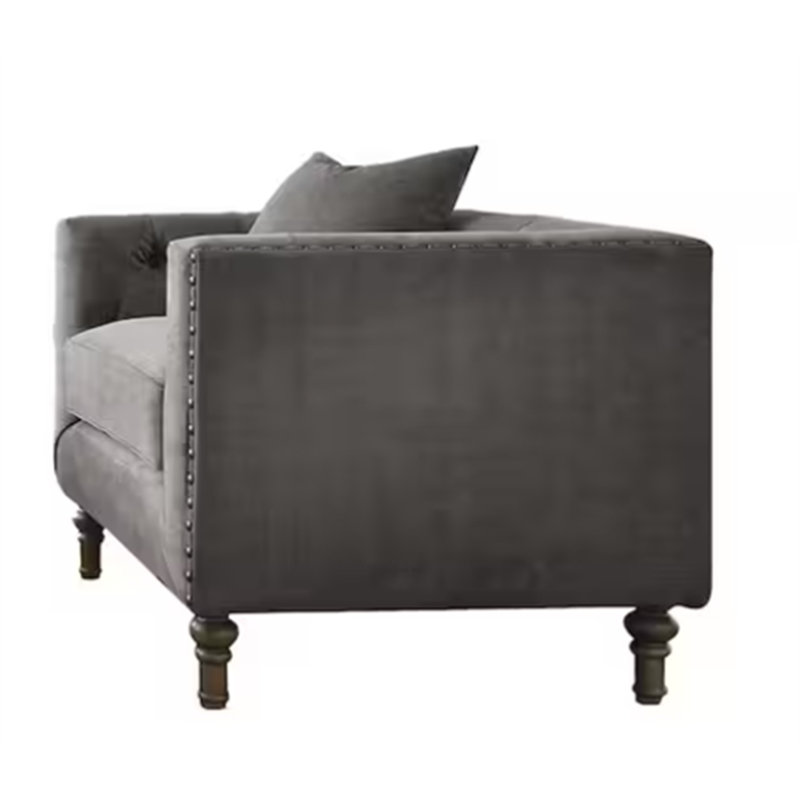 Chaise en velours Sidonia