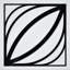 Panneaux muraux décoratifs en acrylique Otis, grand, l 23 3/8 po x H 23 3/8 po x T 1/8 po, noir-593687770-593687774