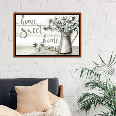 " Farmhouse Cotton Home Sweet Home " by Tre Sorelle Studios