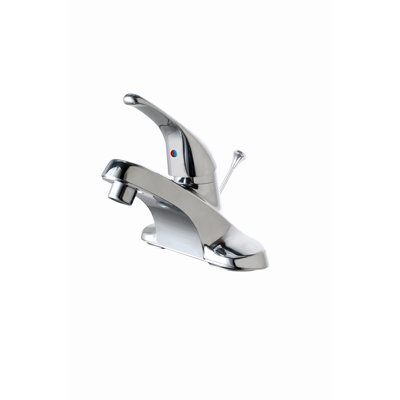 Robinet de salle de bain à ensemble central avec bonde