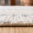 Powell Hand Knotted Wool Viscose Geometric Rug in Ivory/Gray-1458052200