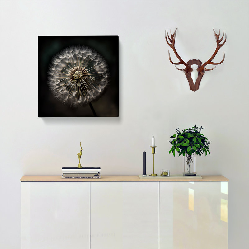 Dandelion Photograph - Print, 50cm H x 50cm W x 3cm D