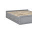 Grand lit plateforme avec tiroirs