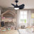 30 In Intergrated Led Ceiling Fan Lighting With Abs Blade-2137442176