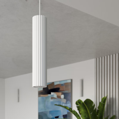 Bonina 1 - Light Brushed Nickel Pendant