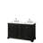 Deborah 60'' Double Bathroom Vanity with Quartz Top-98146991-98146995-98146997