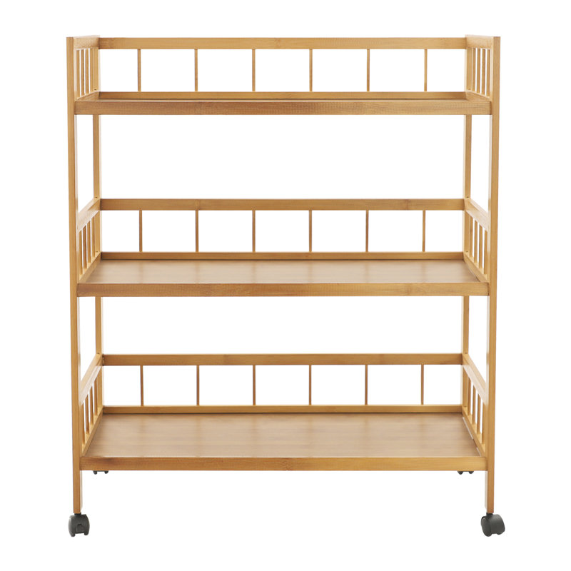 3-Tier Rolling Storage Cart with Wheels