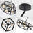 4-Light Dimmable Geometric Chandelier