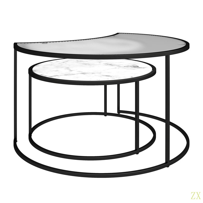 Tables basses gigognes Moon Phases